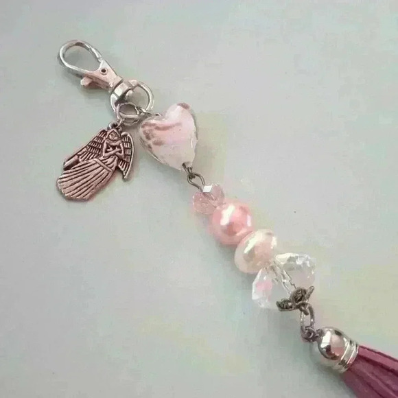 Angel , murano  keychain - Picture 2 of 3